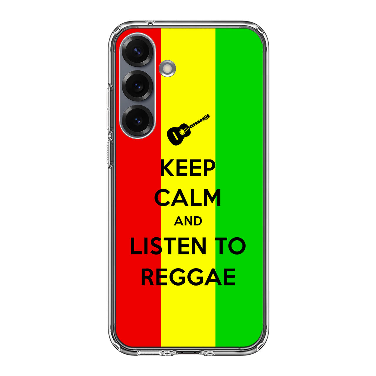 Keep Calm and Listen to Reggae Samsung Galaxy S25 / S25 Plus Case