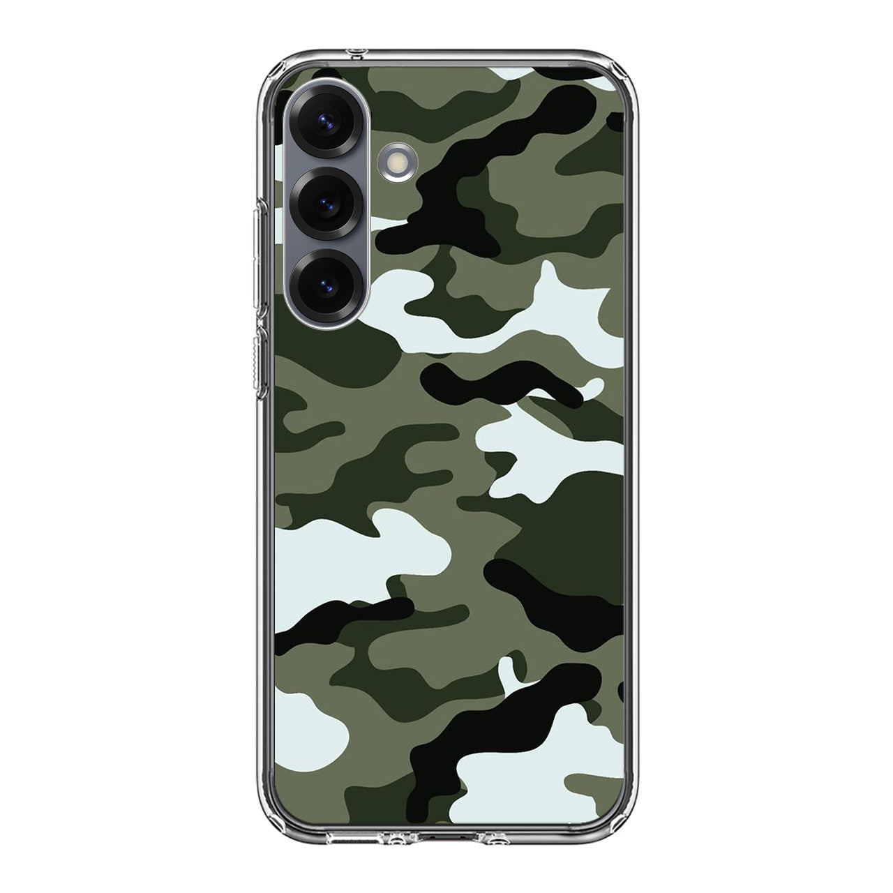 Military Green Camo Samsung Galaxy S25 / S25 Plus Case