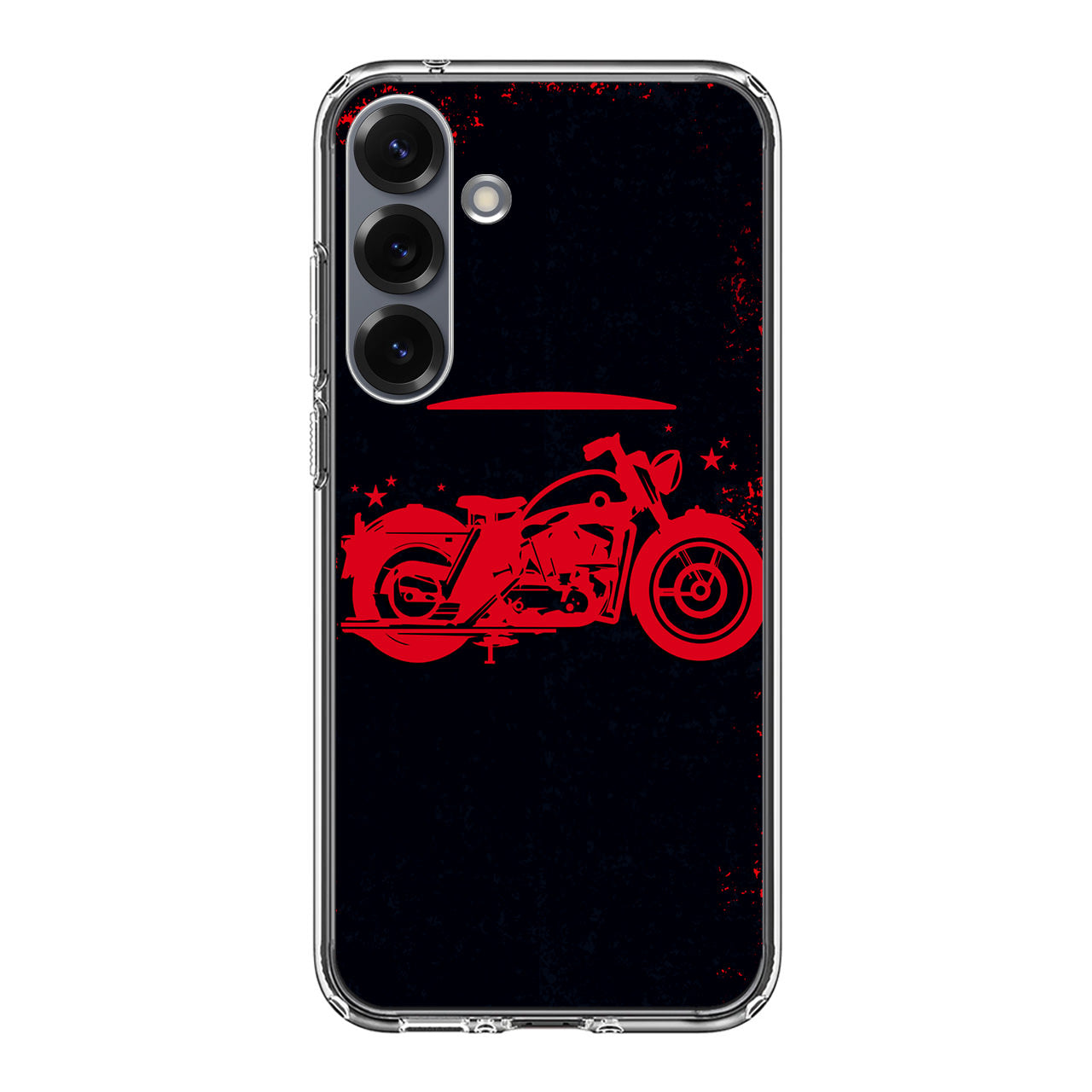 Motorcycle Red Art Samsung Galaxy S25 / S25 Plus Case