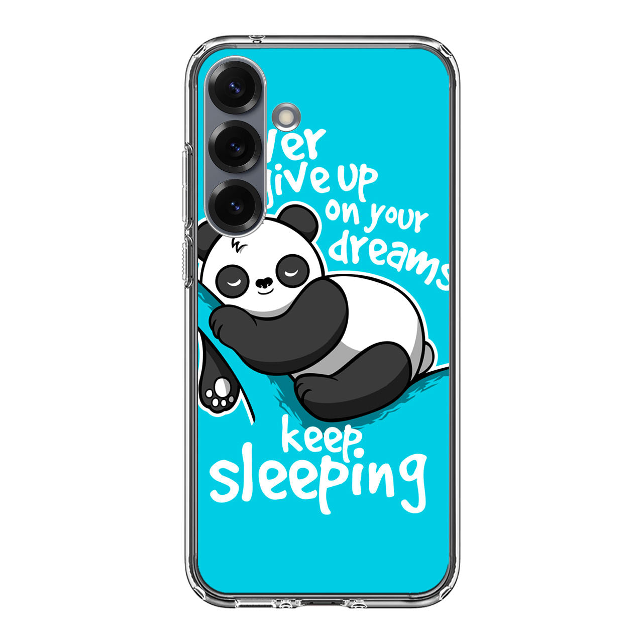 Panda Keep Sleeping Samsung Galaxy S25 / S25 Plus Case