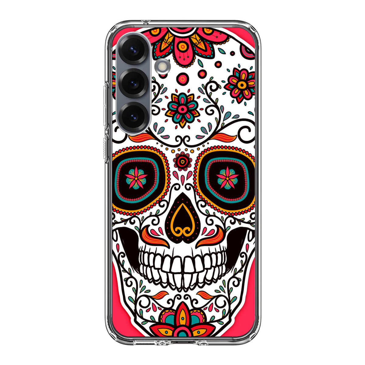Pink Sugar Skull Samsung Galaxy S25 / S25 Plus Case