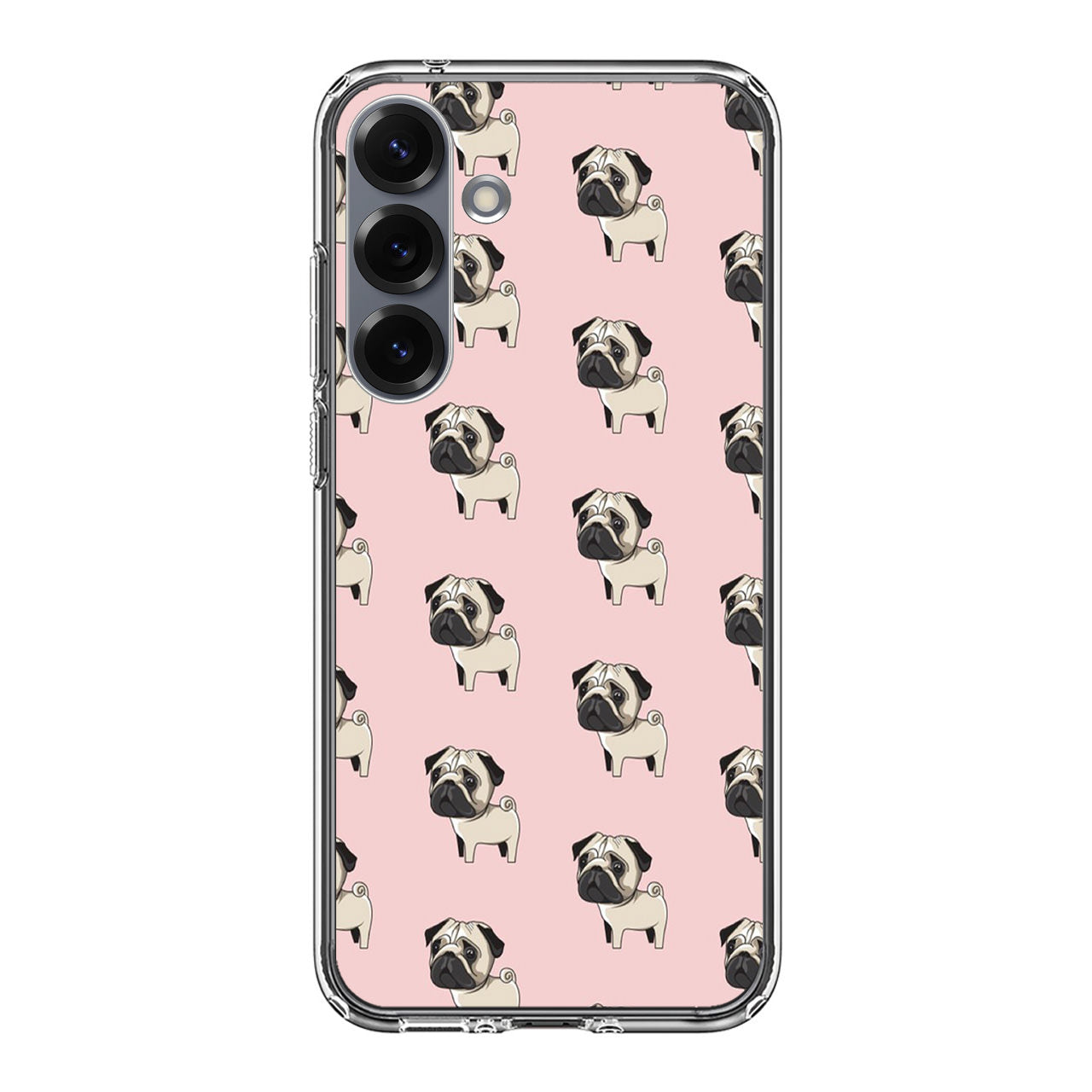 Pugs Pattern Samsung Galaxy S25 / S25 Plus Case