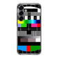 Scheme Pause TV Colorful Mesh Samsung Galaxy S25 / S25 Plus Case