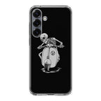 Skeleton Rides Scooter Samsung Galaxy S25 / S25 Plus Case