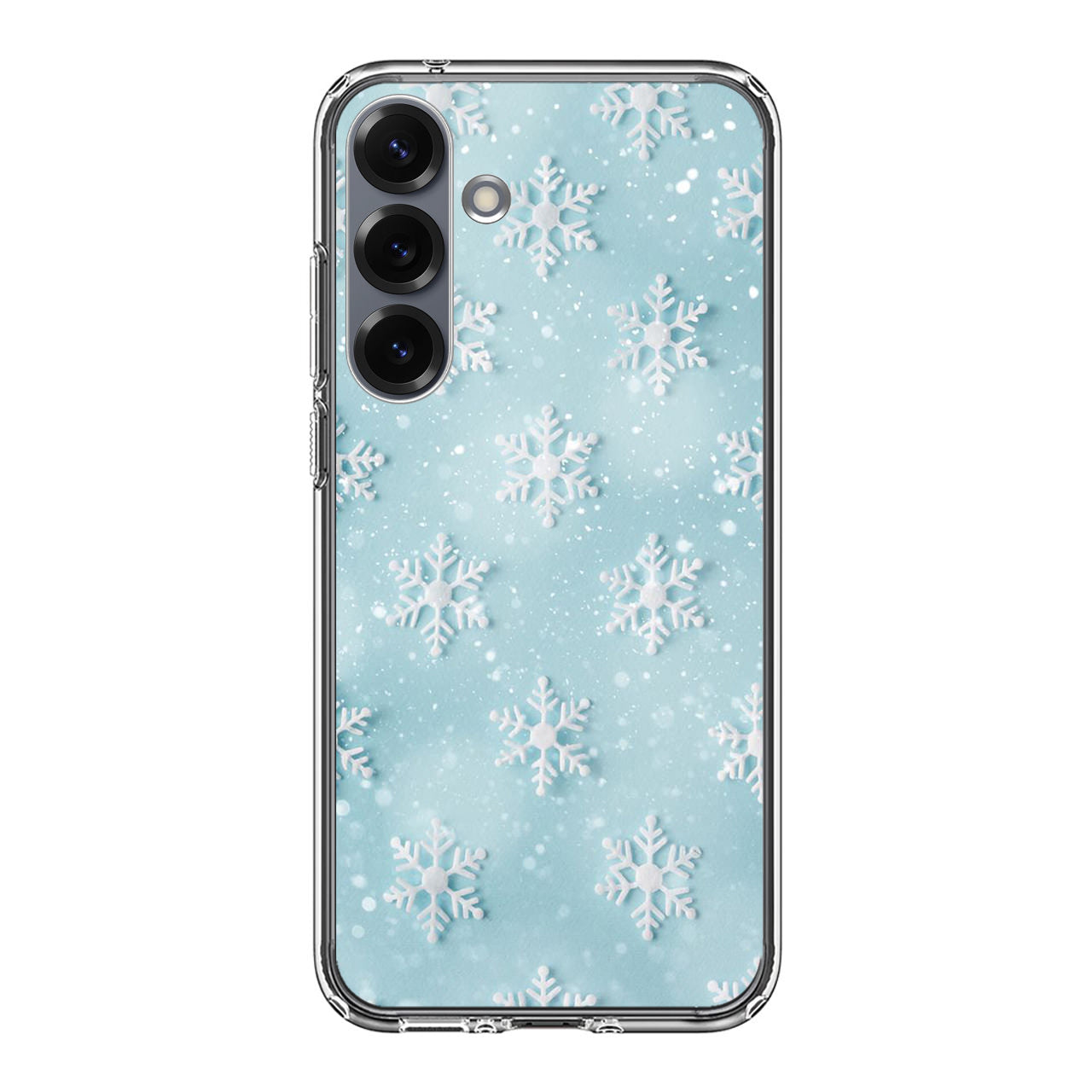 Snowflakes Pattern Samsung Galaxy S25 / S25 Plus Case