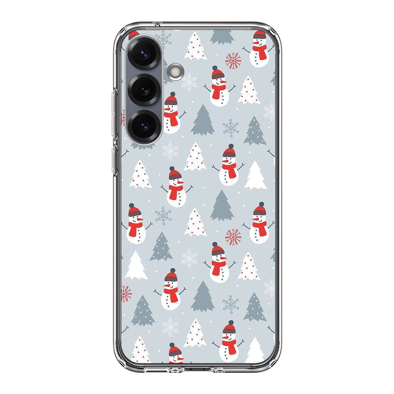 Snowmans Pattern Samsung Galaxy S25 / S25 Plus Case