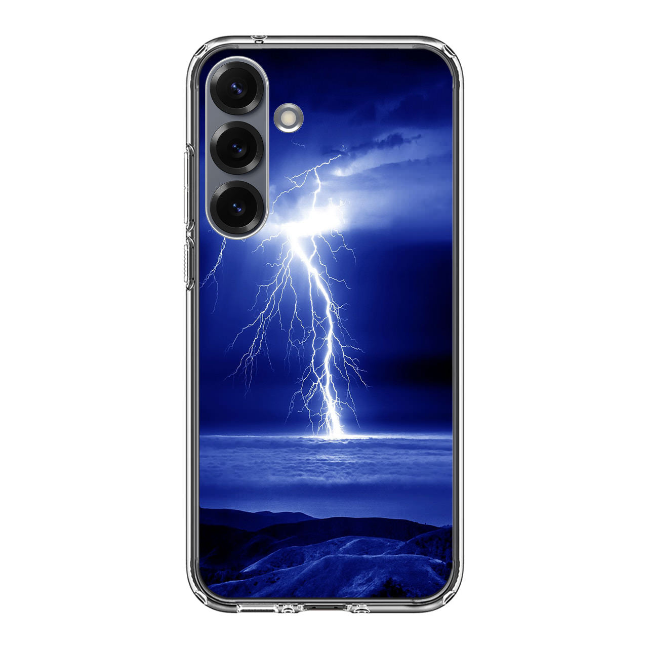 Thunder Over The Sea Samsung Galaxy S25 / S25 Plus Case