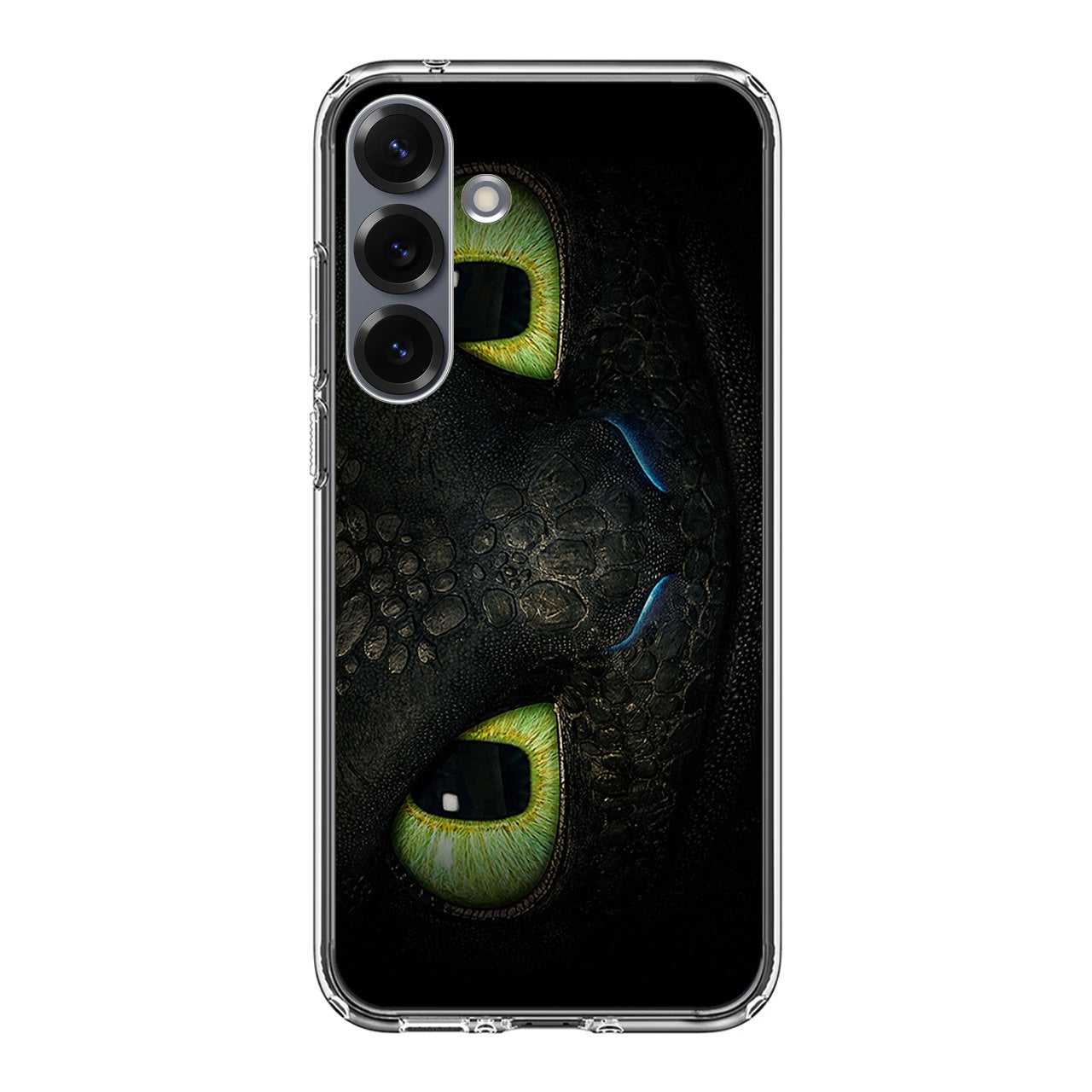 Toothless Dragon Eyes Close Up Samsung Galaxy S25 / S25 Plus Case