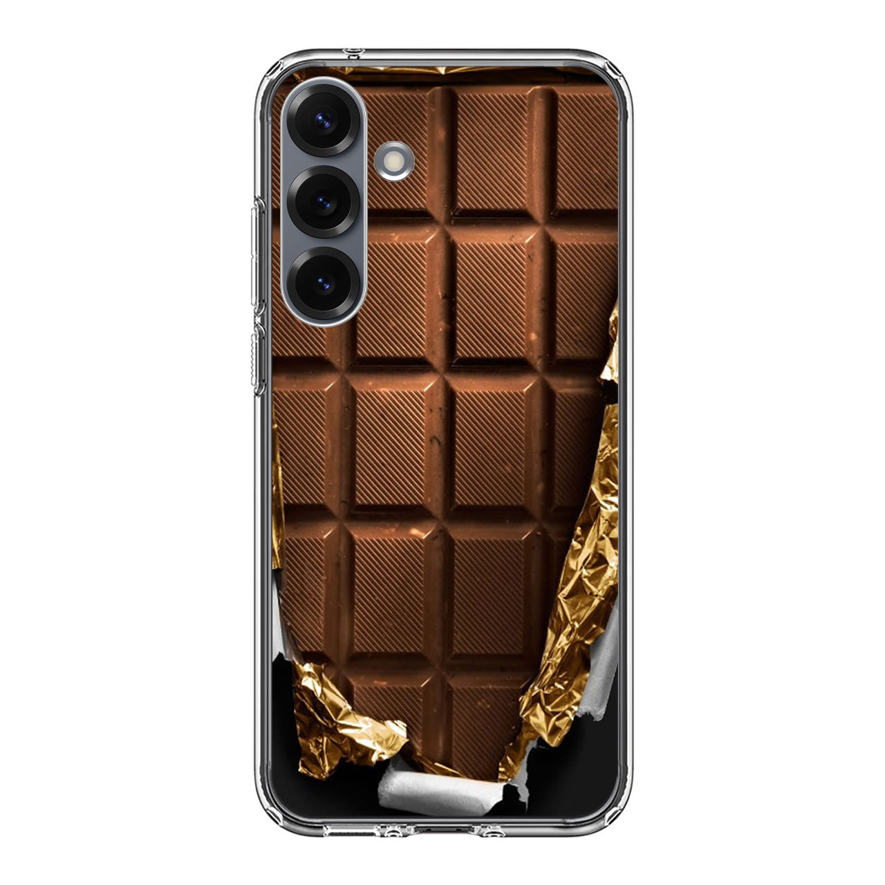 Unwrapped Chocolate Bar Samsung Galaxy S25 / S25 Plus Case