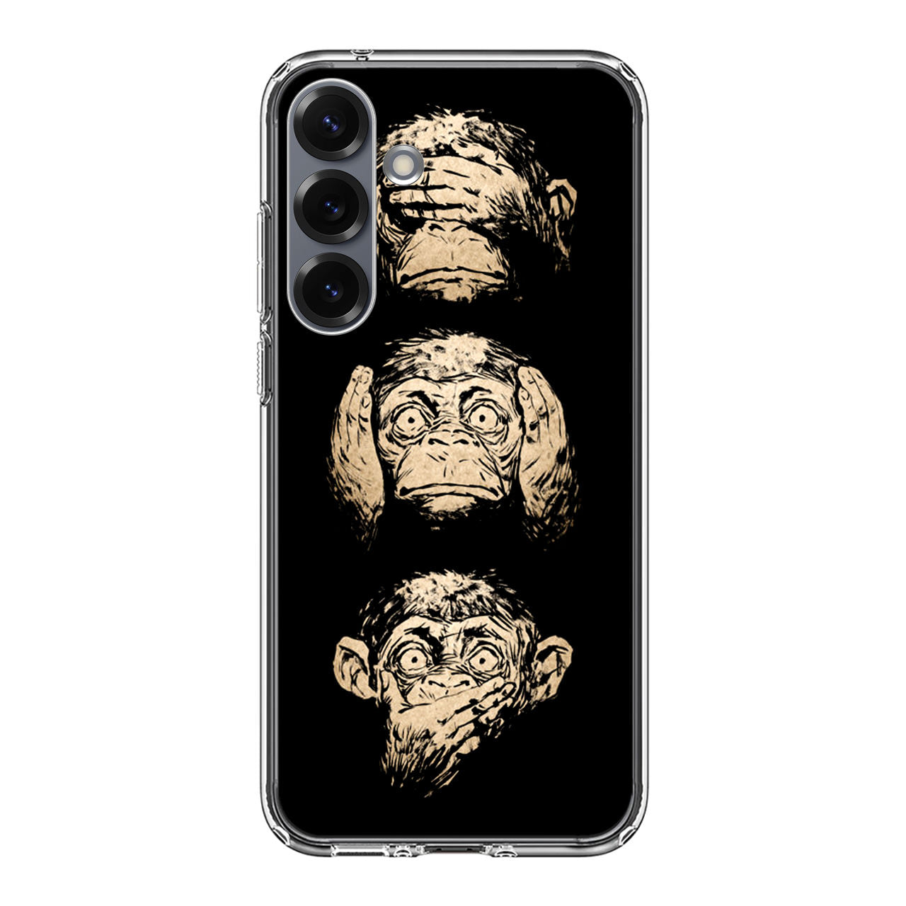 3 Wise Monkey Samsung Galaxy S25 / S25 Plus Case