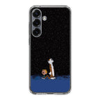Calvin and Hobbes Space Samsung Galaxy S25 / S25 Plus Case