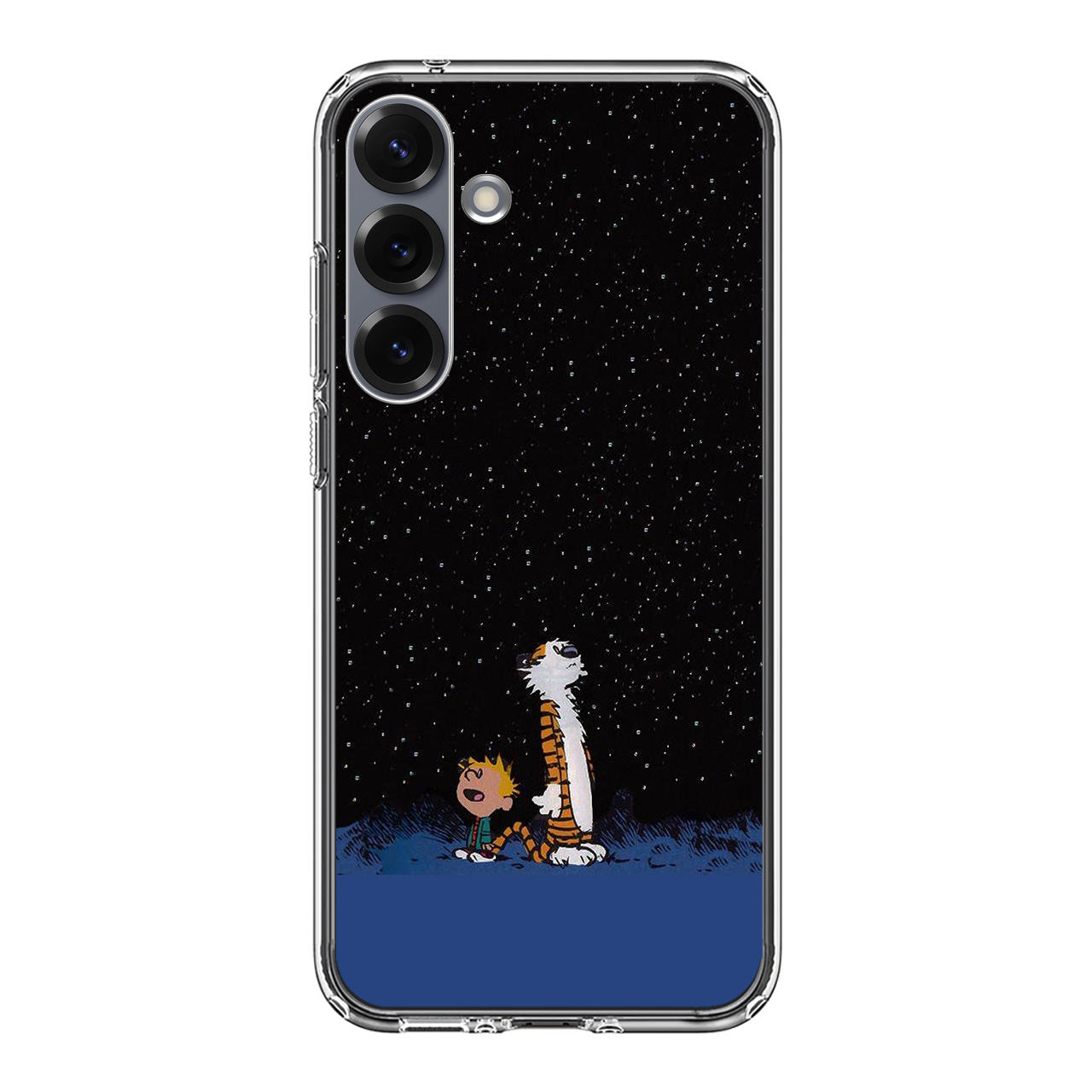 Calvin and Hobbes Space Samsung Galaxy S25 / S25 Plus Case