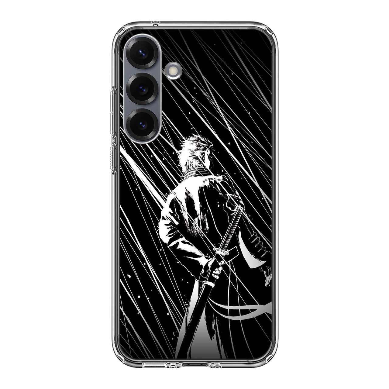 Vergil Black White Samsung Galaxy S25 / S25 Plus Case