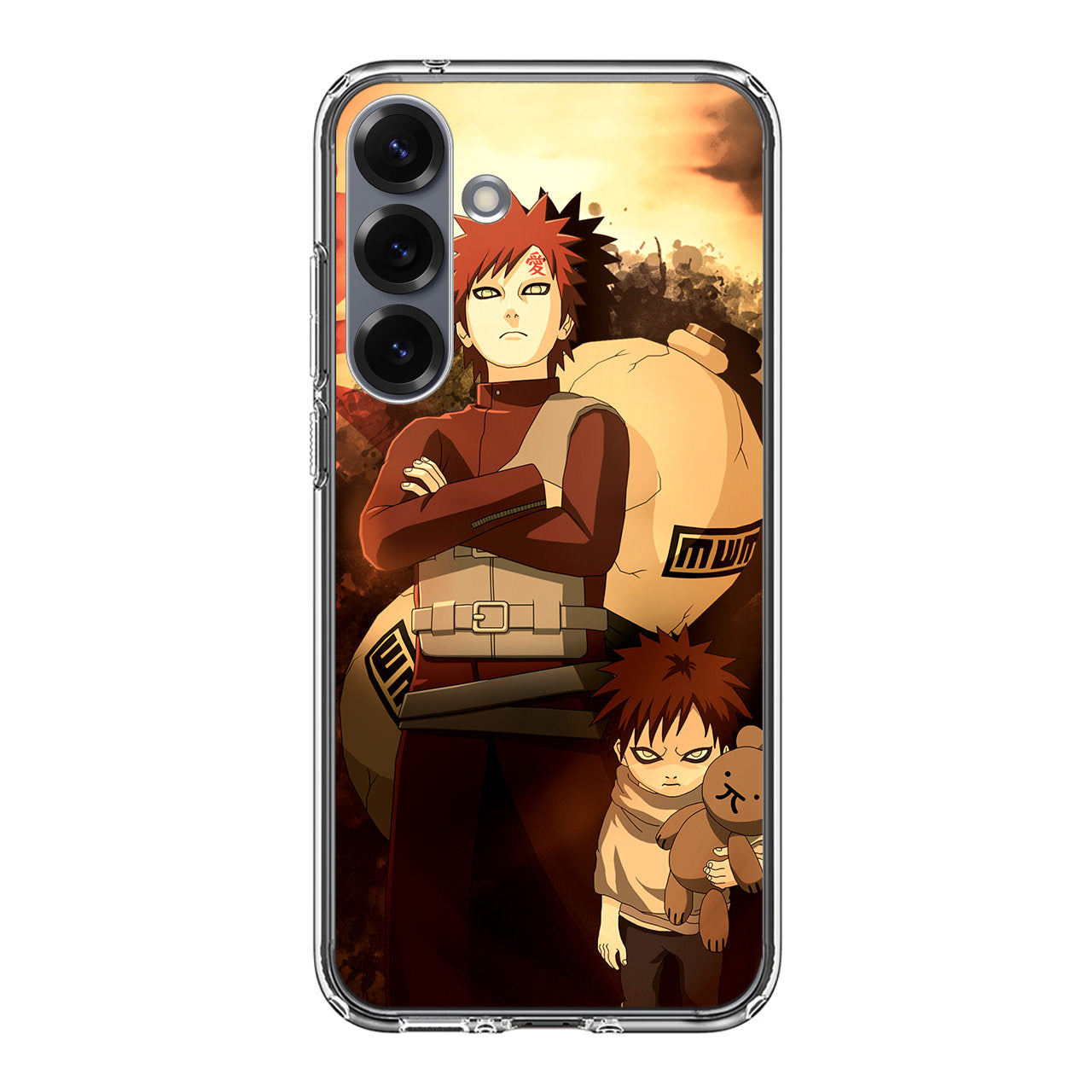 Gaara Shippuden Child And Young Samsung Galaxy S25 / S25 Plus Case