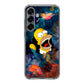 Homer Behind The Black Hole Samsung Galaxy S25 / S25 Plus Case