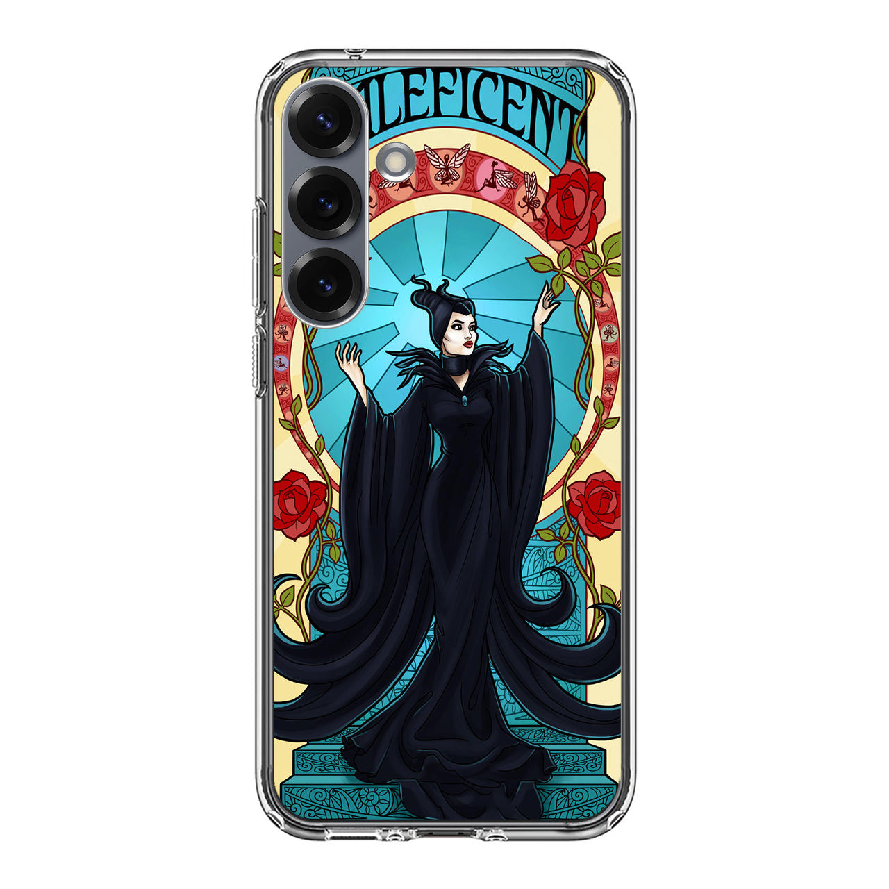 Maleficent With Flower Samsung Galaxy S25 / S25 Plus Case