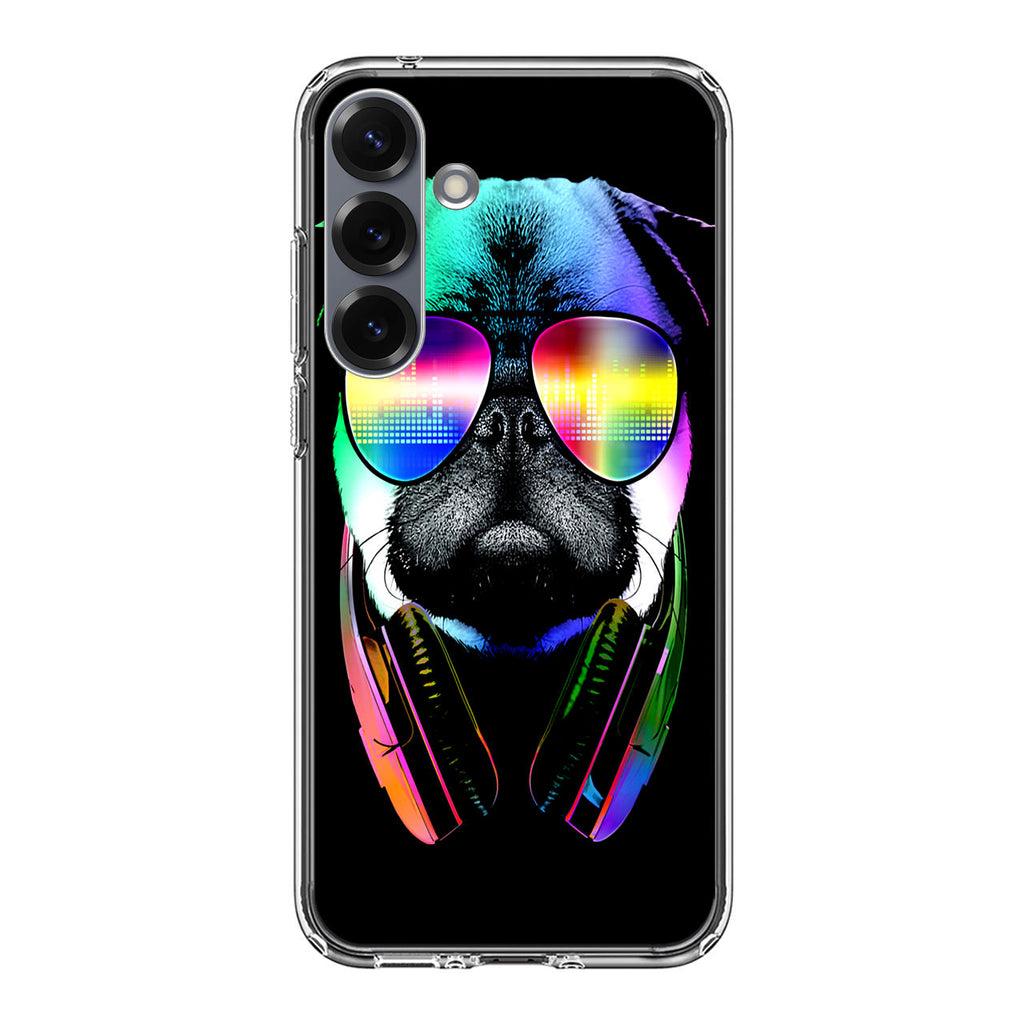Music Lover Pug V Samsung Galaxy S25 / S25 Plus Case