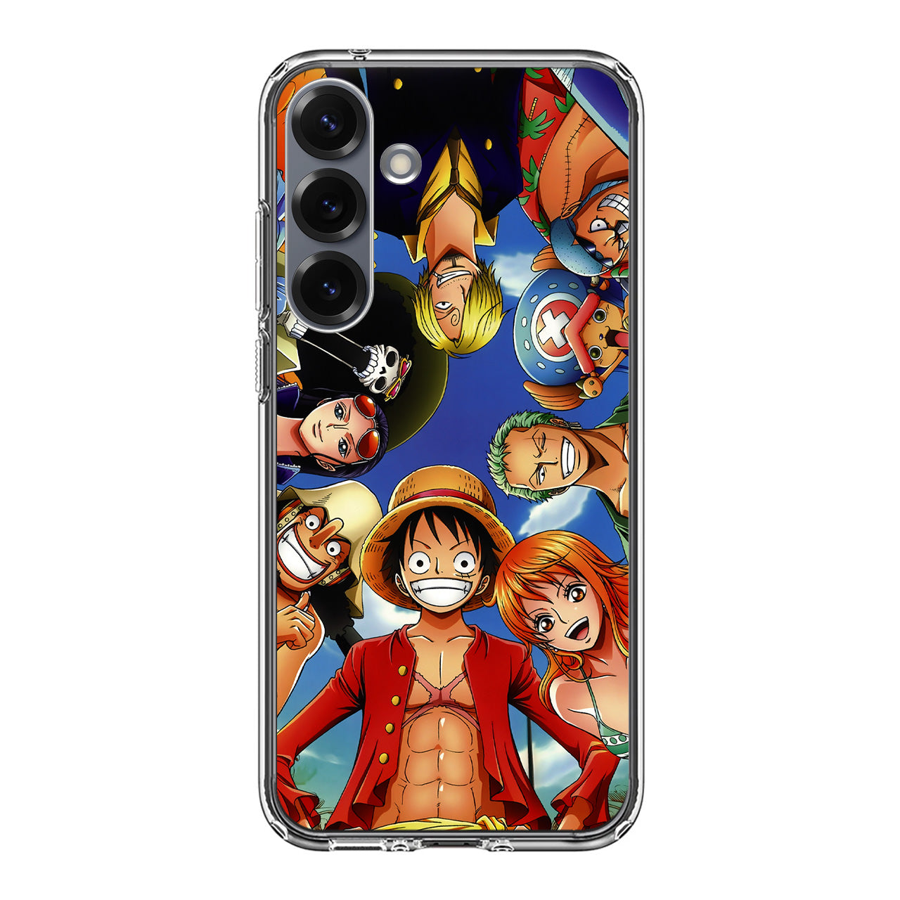 One Piece Luffy Crew Samsung Galaxy S25 / S25 Plus Case