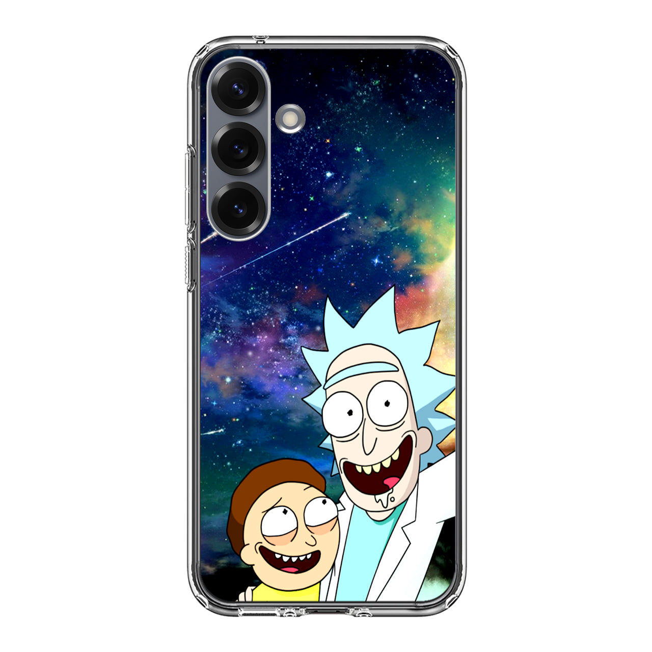 Rick And Morty In The Space Samsung Galaxy S25 / S25 Plus Case