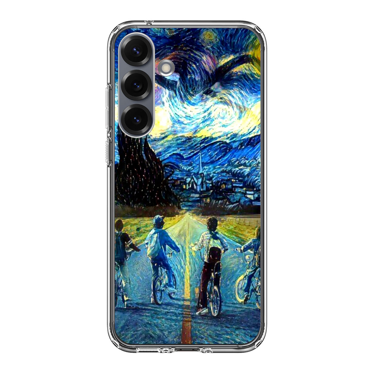 Stranger At Starry Night Samsung Galaxy S25 / S25 Plus Case