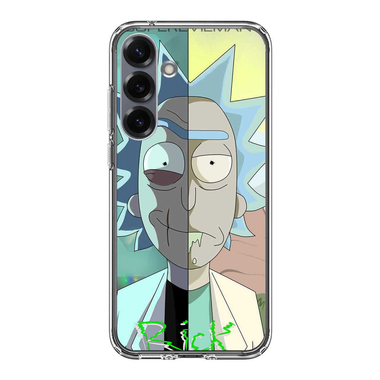 Super Evil Man Rick And Rick Samsung Galaxy S25 / S25 Plus Case