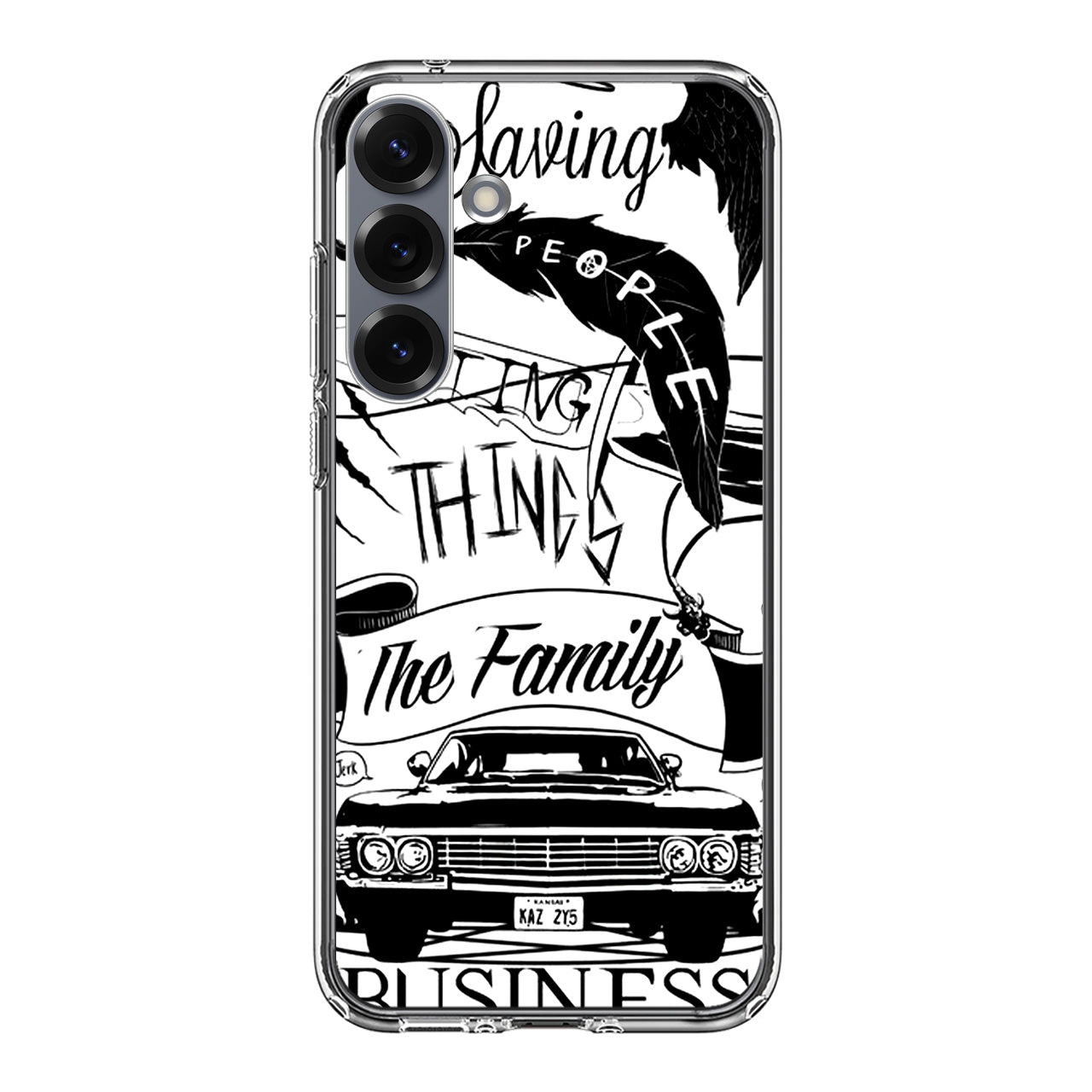 Supernatural Family Business Saving People Samsung Galaxy S25 / S25 Plus Case