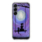 Girl Cat and Moon Samsung Galaxy S25 / S25 Plus Case