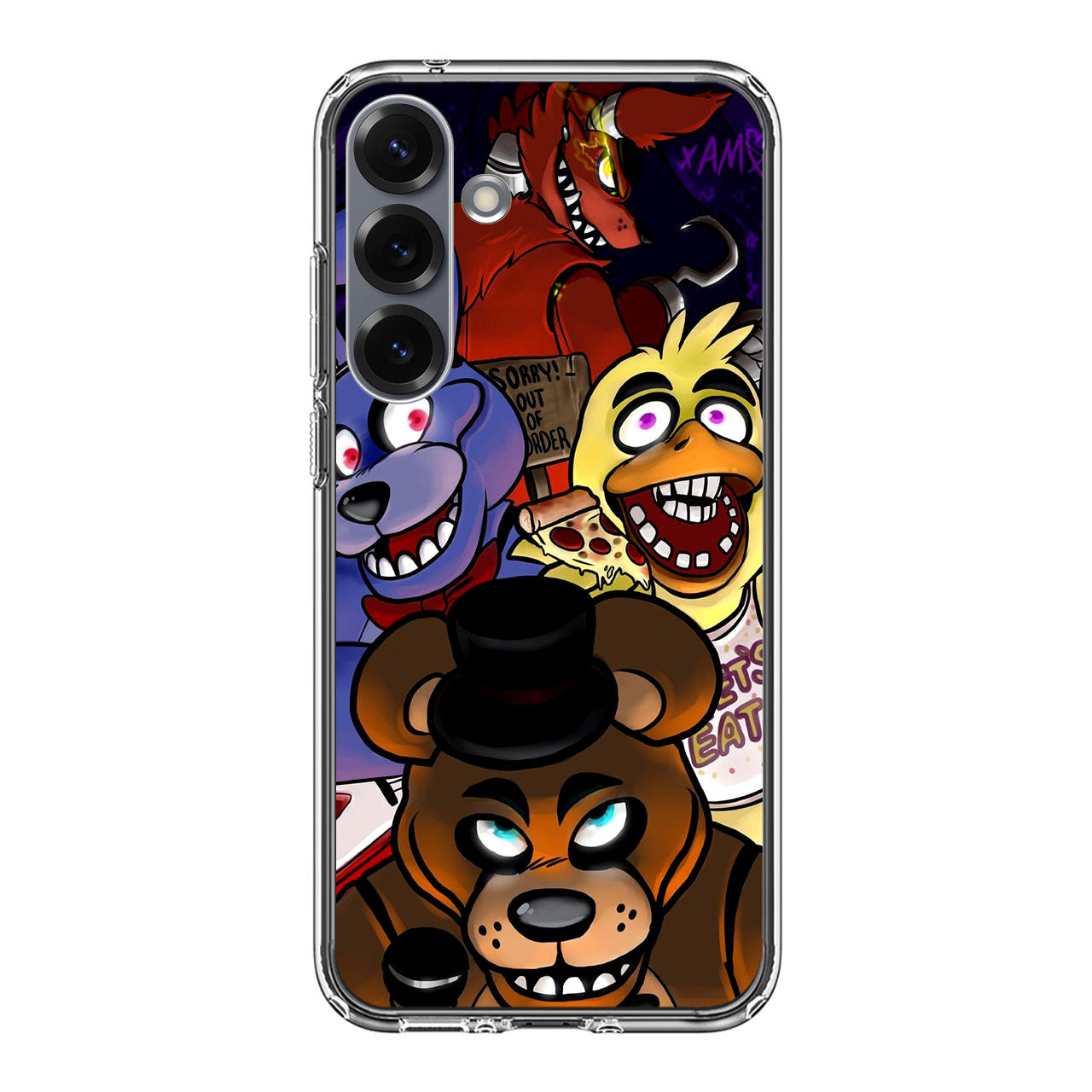 Five Nights at Freddy's Characters Samsung Galaxy S25 / S25 Plus Case