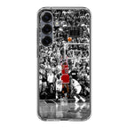 Michael Jordan Epic Shoot – Ikone der Basketballhülle | Galaxy S25 / S25 Plus Hülle