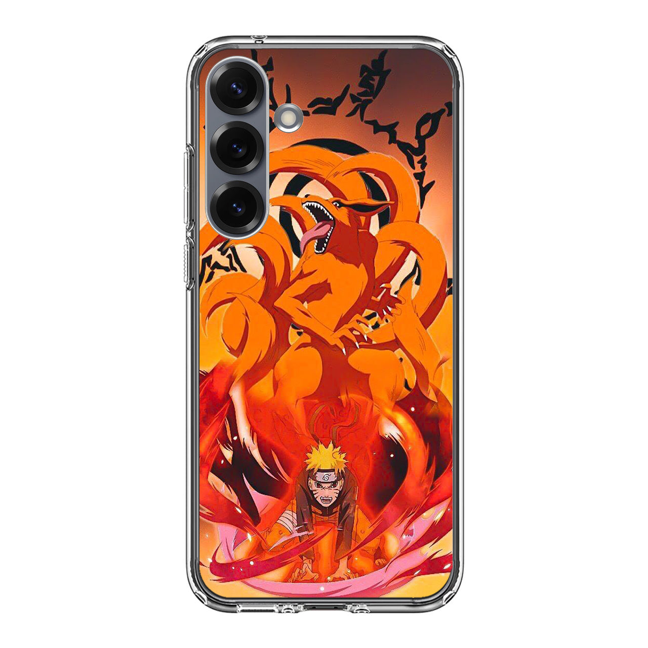 Naruto And Kurama Release Seal Samsung Galaxy S25 / S25 Plus Case