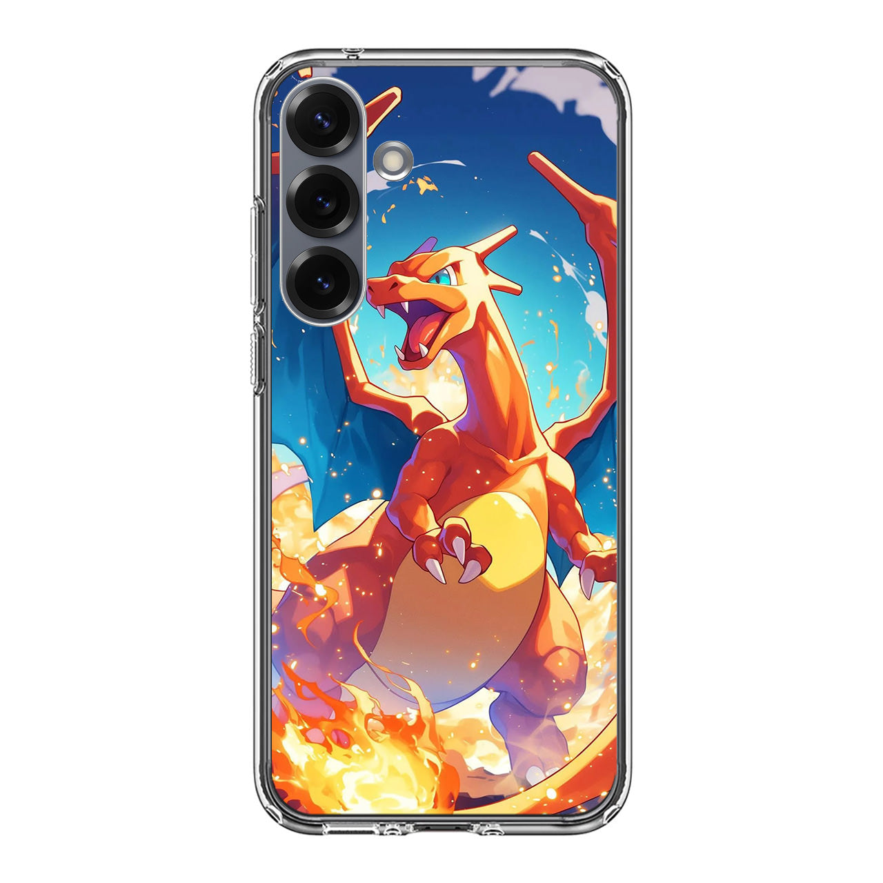 Charizard Crimson Storm Samsung Galaxy S25 / S25 Plus Case