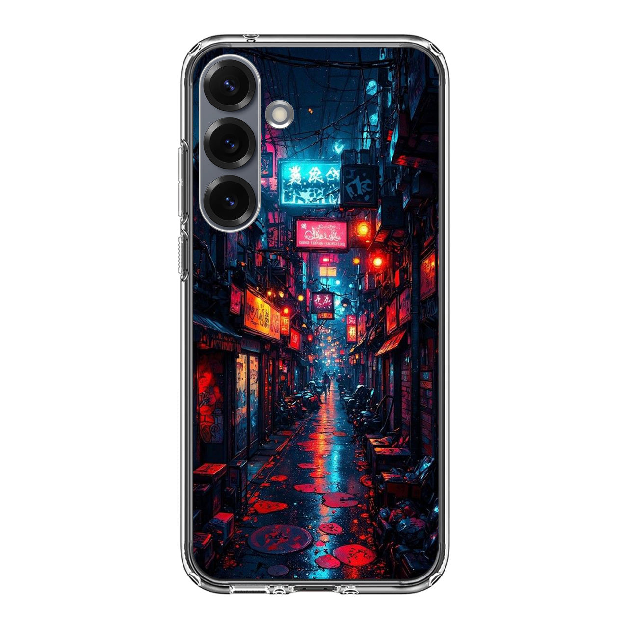 Neon Veins Of The Cyber City Samsung Galaxy S25 / S25 Plus Case