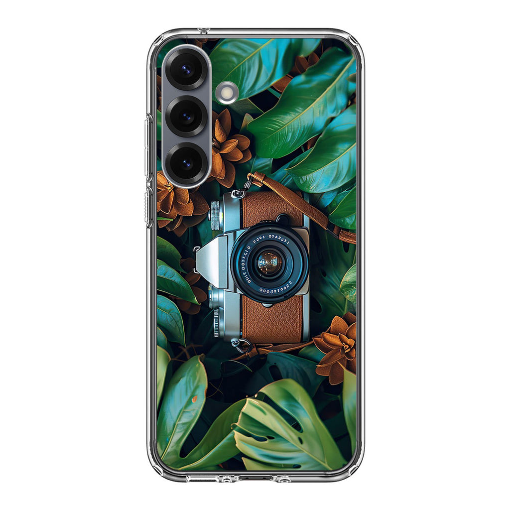 The Lens Between Leaves Samsung Galaxy S25 / S25 Plus Case