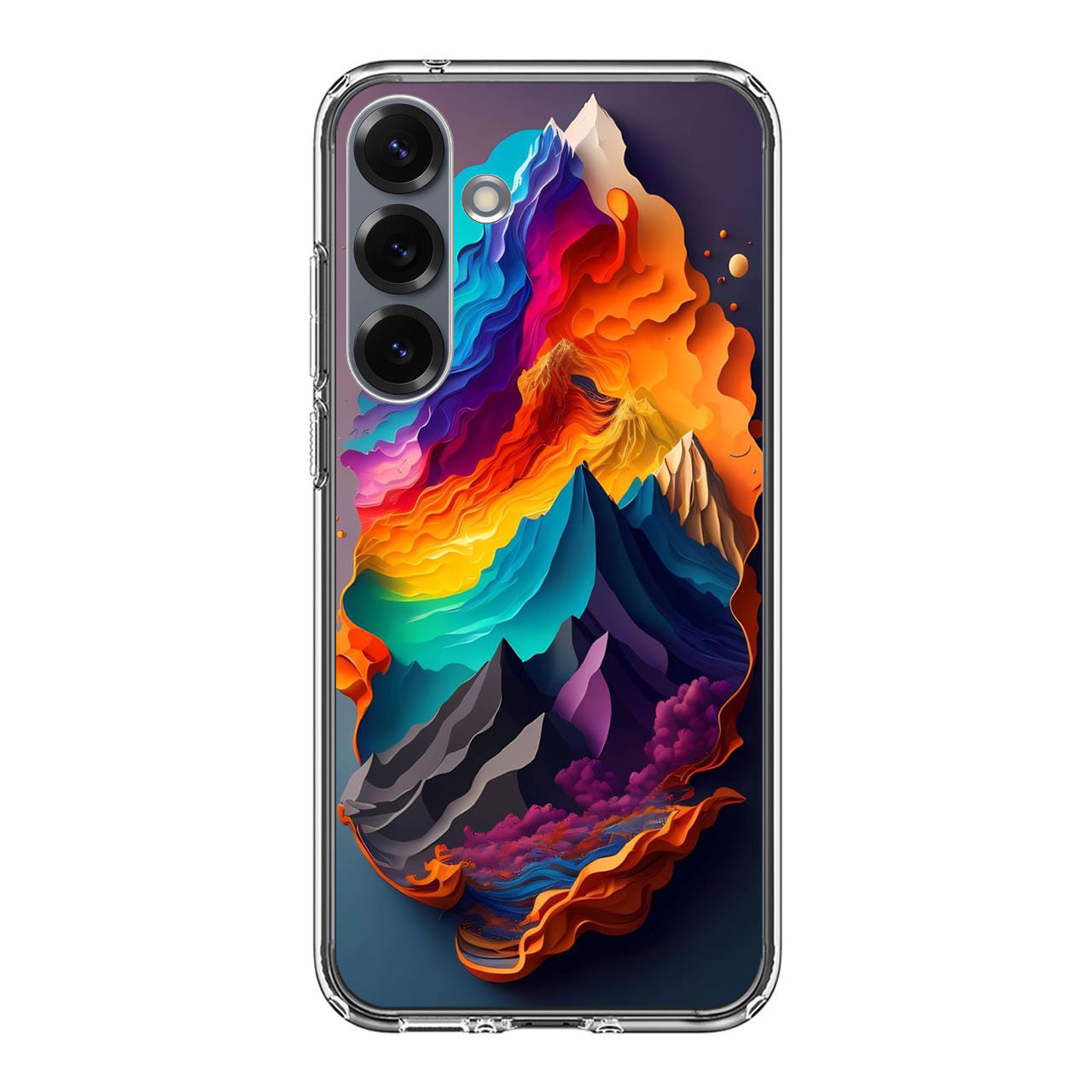 The Spectrum of Peaks Samsung Galaxy S25 / S25 Plus Case