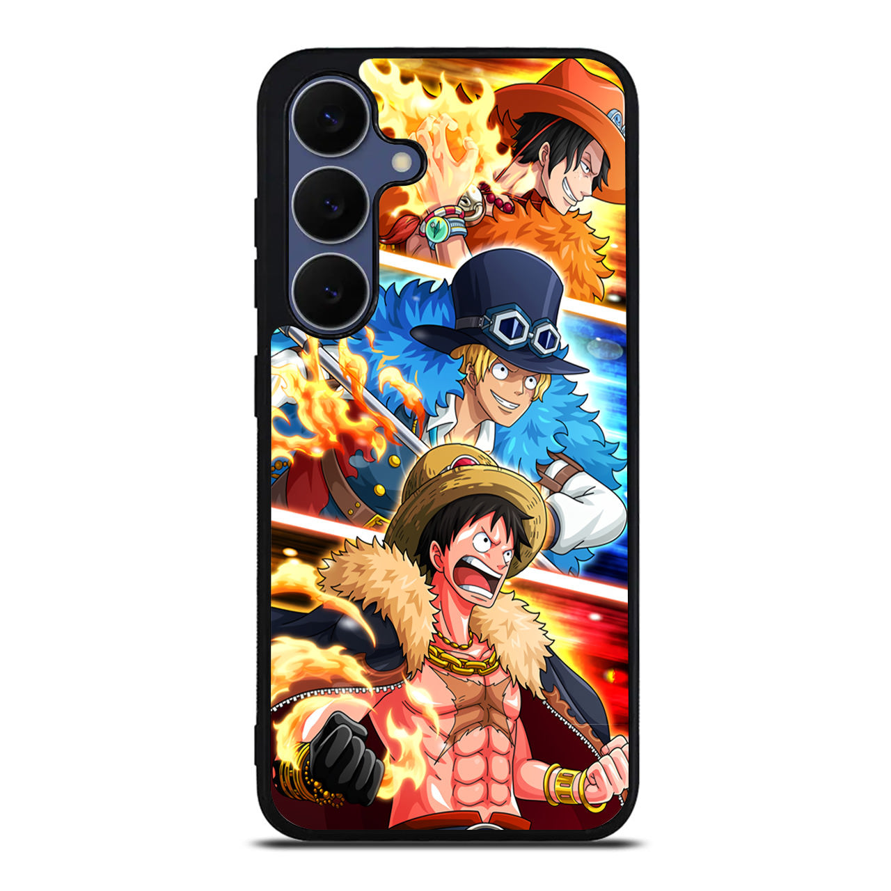 Ace Sabo Luffy Samsung Galaxy S25 FE Case