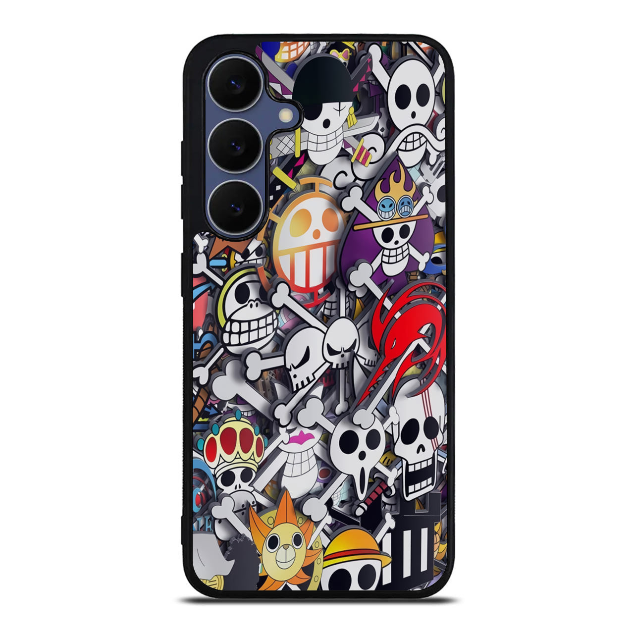 All Pirate Symbols One Piece Samsung Galaxy S25 FE Case