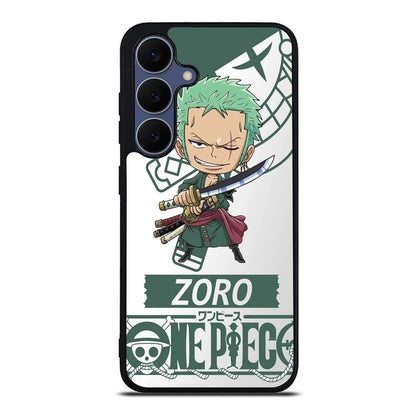 Chibi Zoro Samsung Galaxy S25 FE Case