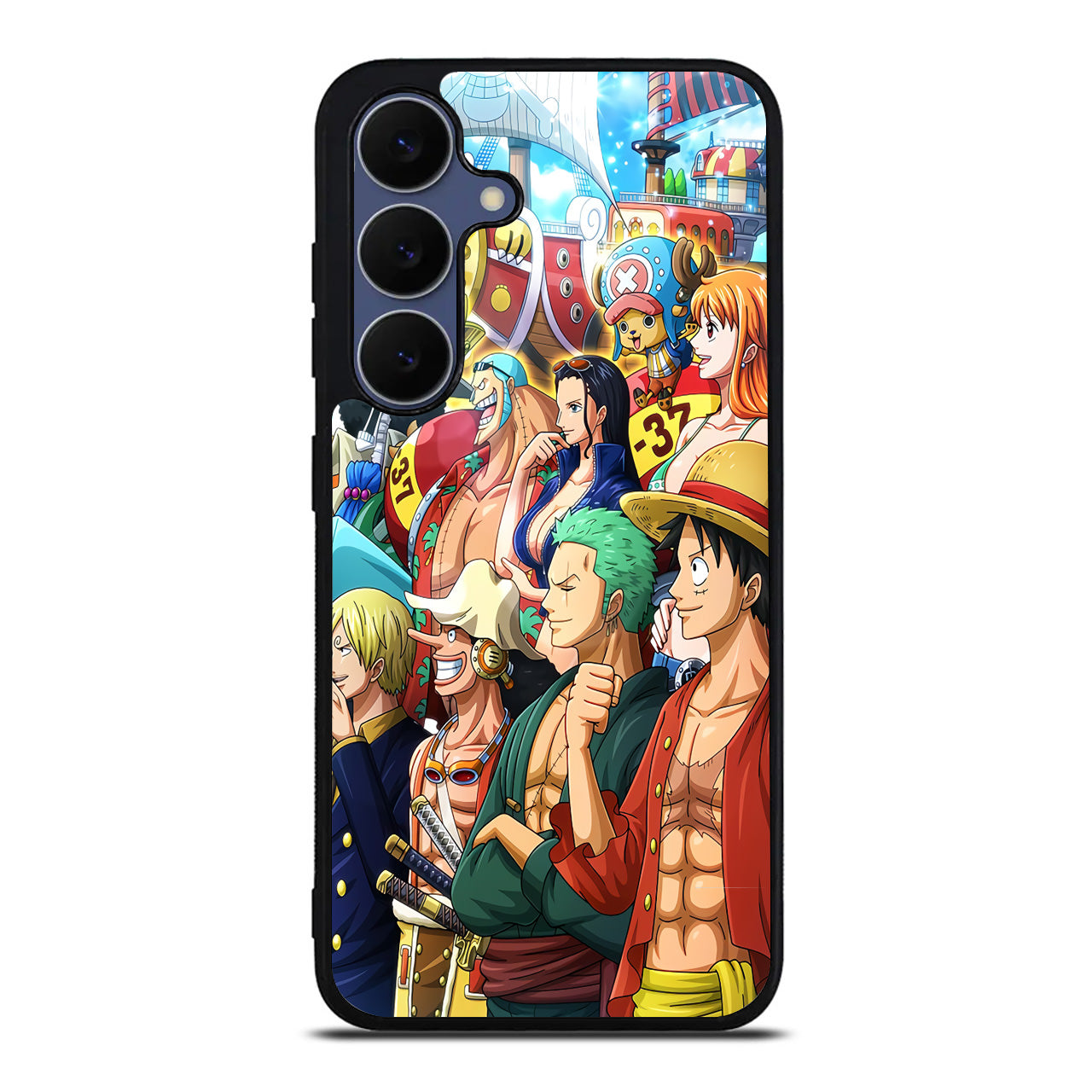 Crew of Mugiwara Pirate Samsung Galaxy S25 FE Case
