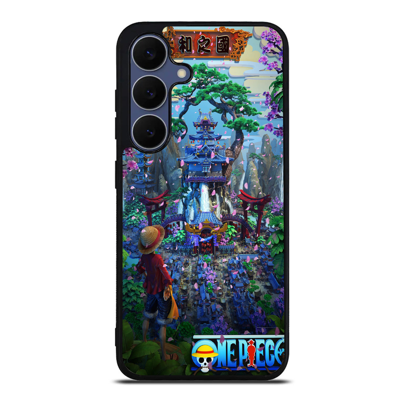 Flower Capital of Wano One Piece Samsung Galaxy S25 FE Case