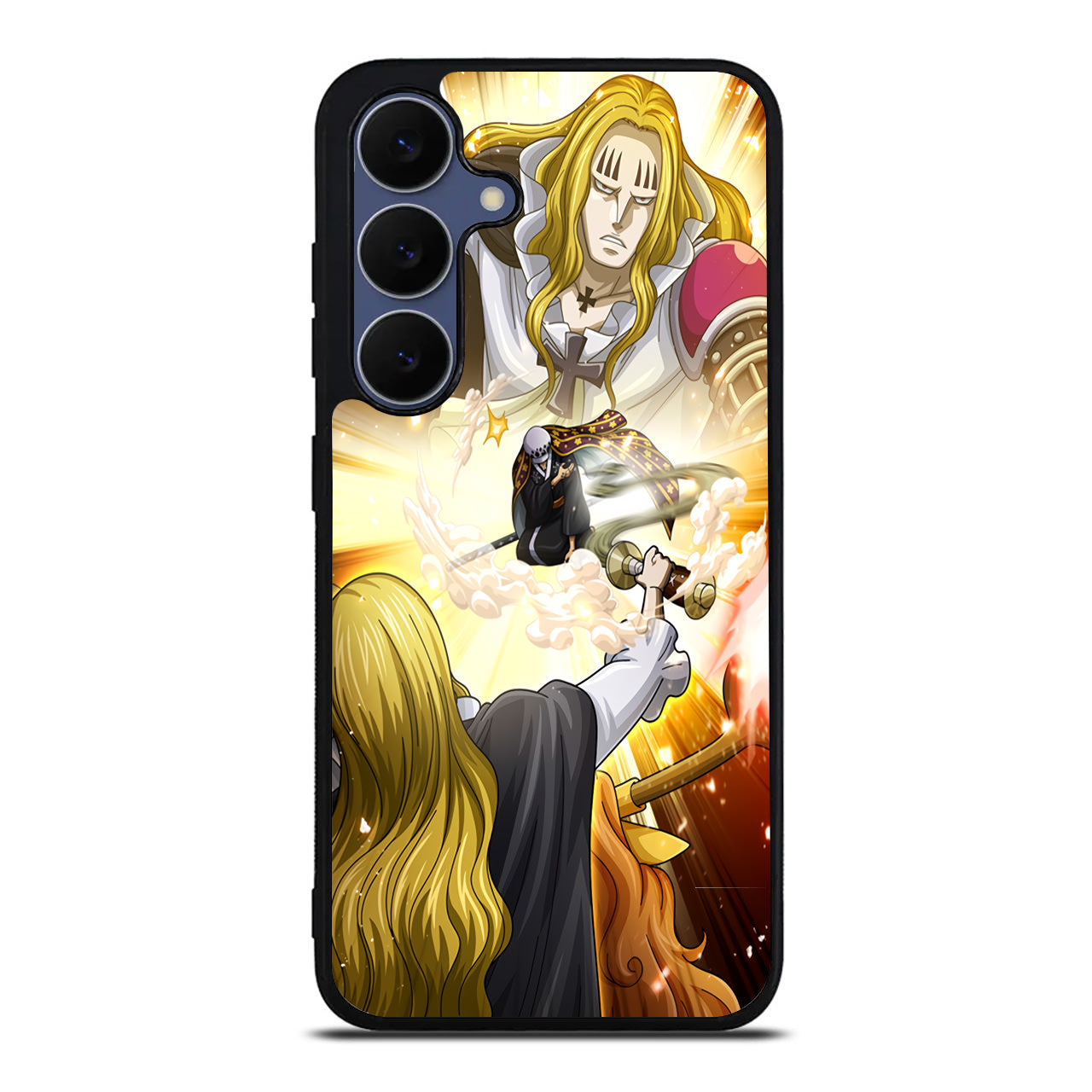 Hawkins Attacks Trafalgar Law Samsung Galaxy S25 FE Case