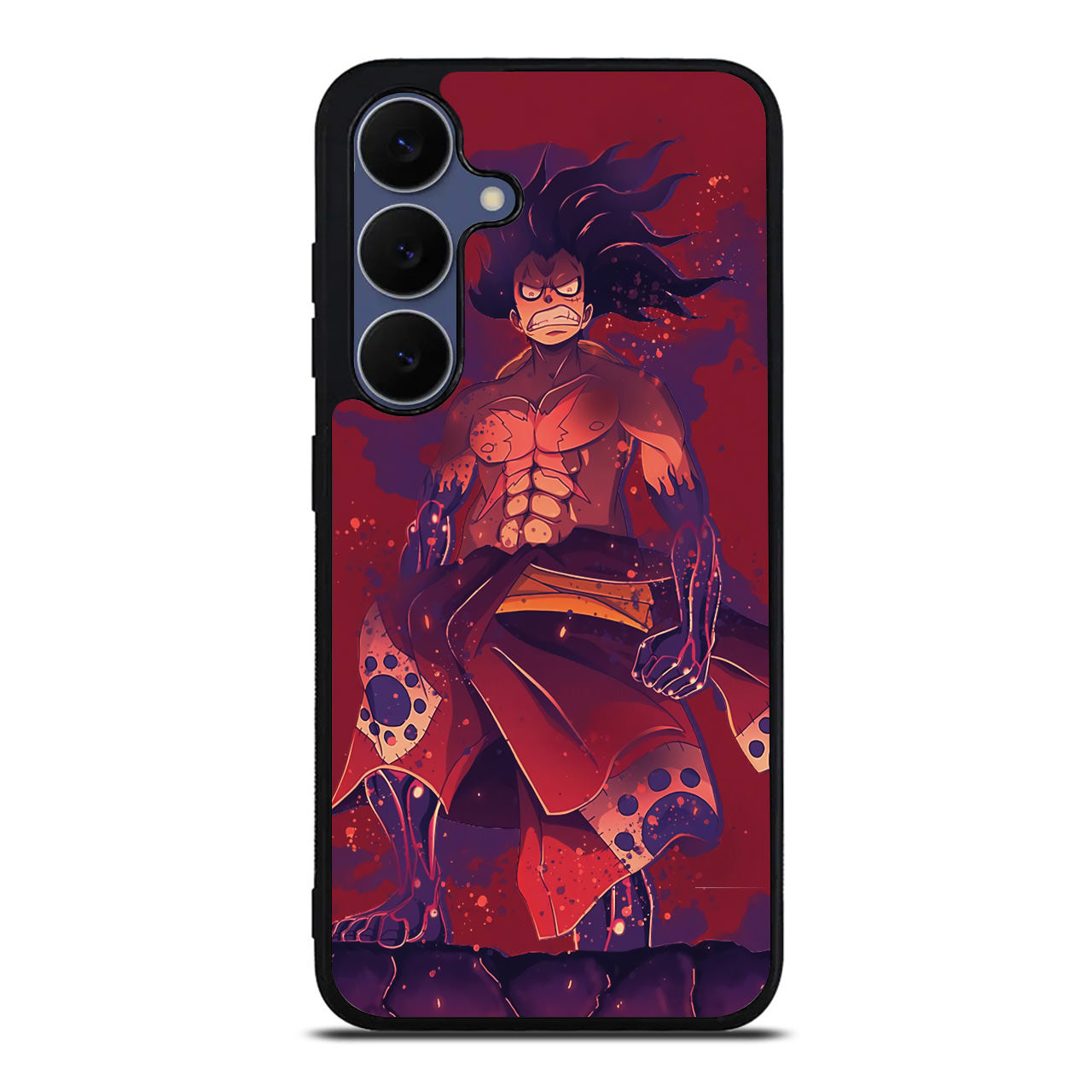 Luffy Snake Man Art Samsung Galaxy S25 FE Case