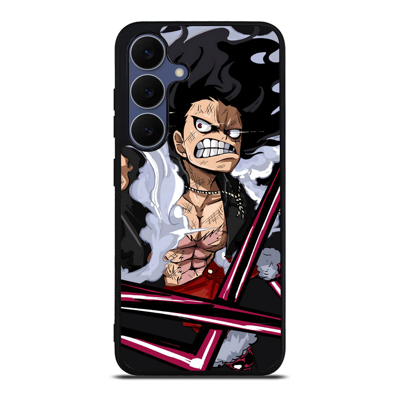Luffy Snake Man Culverin Art Samsung Galaxy S25 FE Case