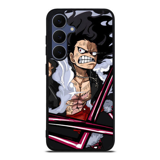 Luffy Snake Man Culverin Art Samsung Galaxy S25 FE Case