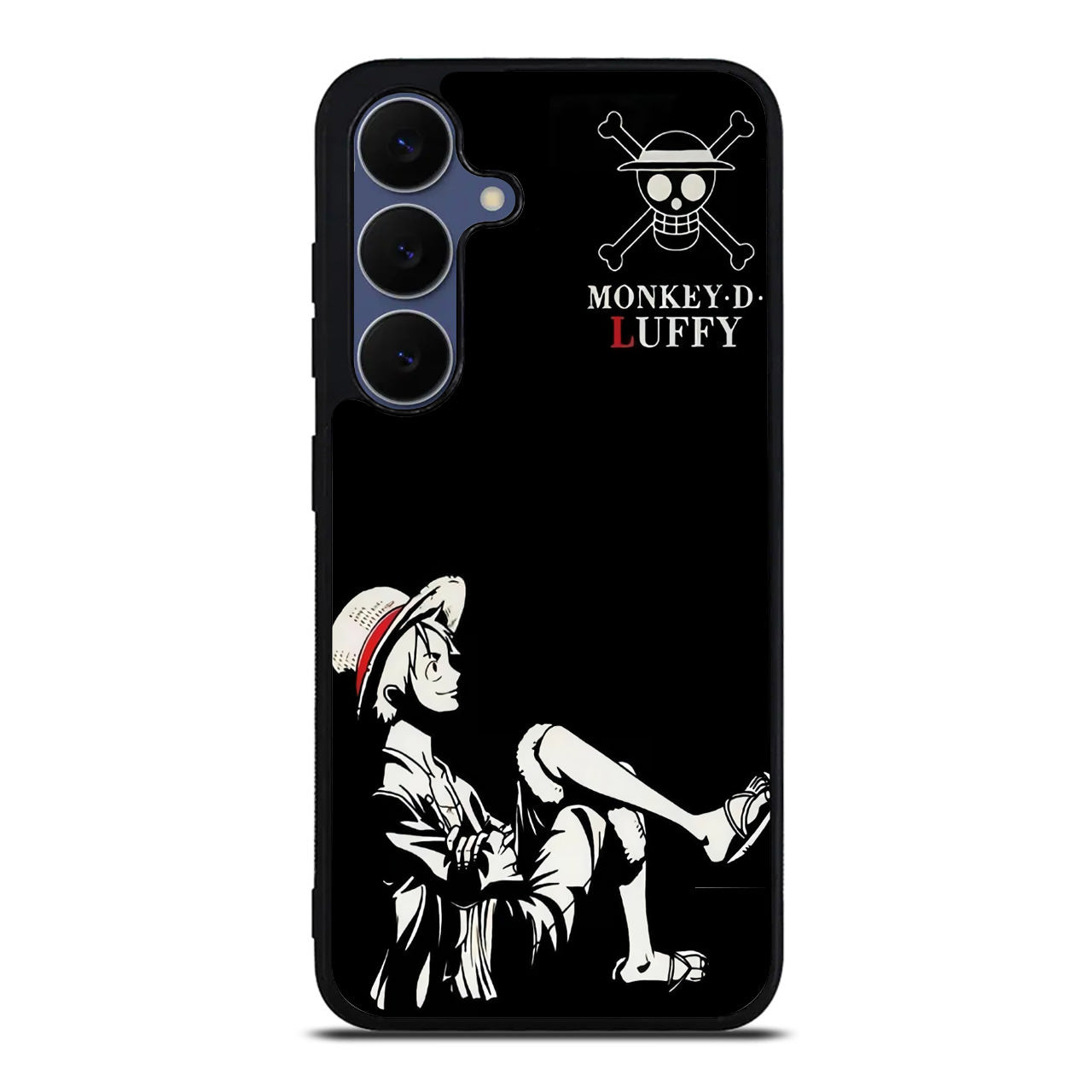 Monkey D Luffy Black And White Samsung Galaxy S25 FE Case