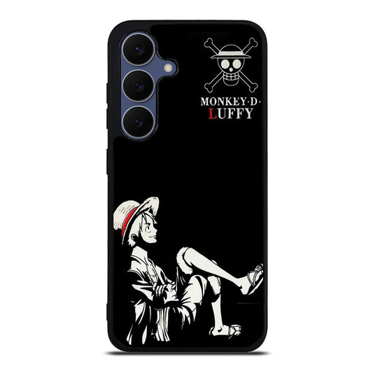 Monkey D Luffy Black And White Samsung Galaxy S25 FE Case