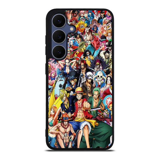 One Piece Characters In New World Samsung Galaxy S25 FE Case