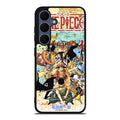 One Piece Comic Straw Hat Pirate Samsung Galaxy S25 FE Case