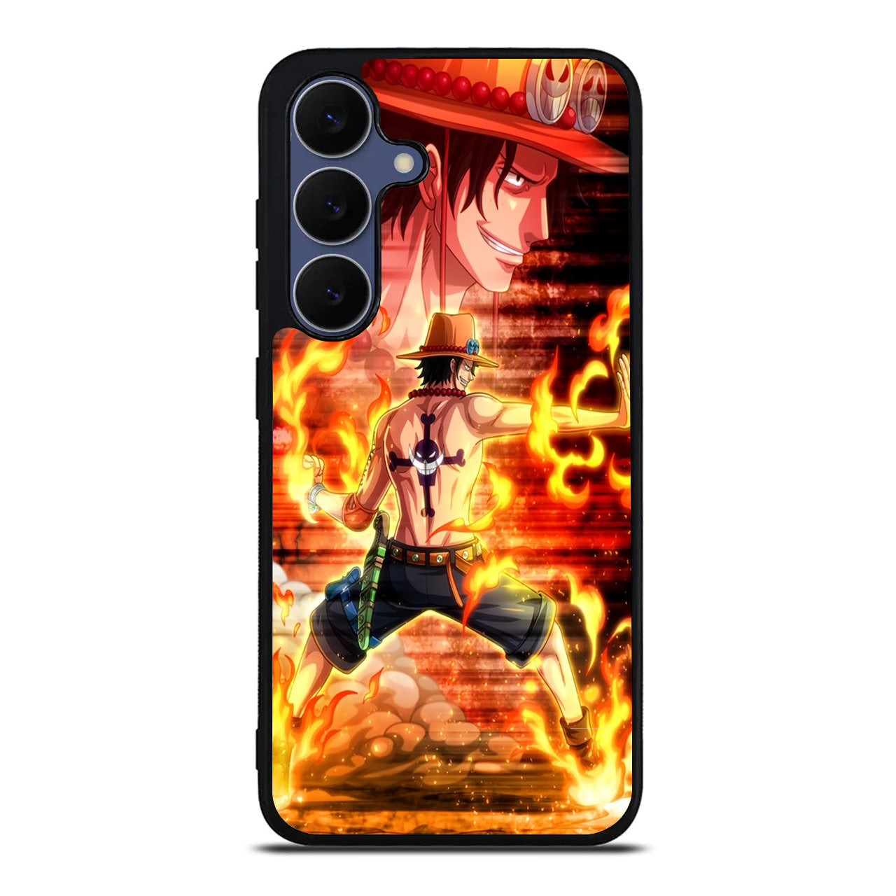 Portgas D Ace One Piece Samsung Galaxy S25 FE Case