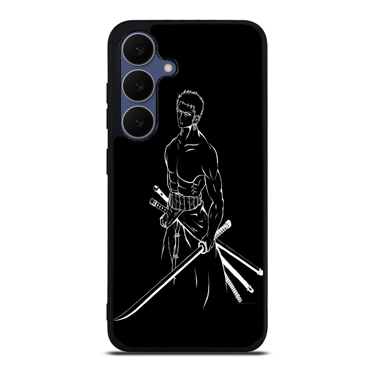 Roronoa Zoro Outlines Samsung Galaxy S25 FE Case