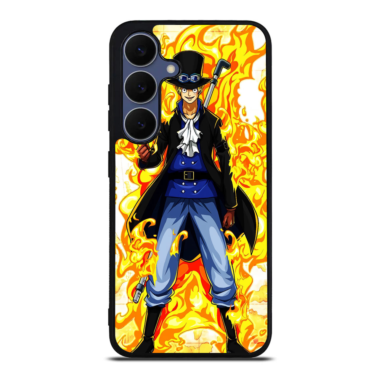 Sabo Mera Mera No Mi Samsung Galaxy S25 FE Case